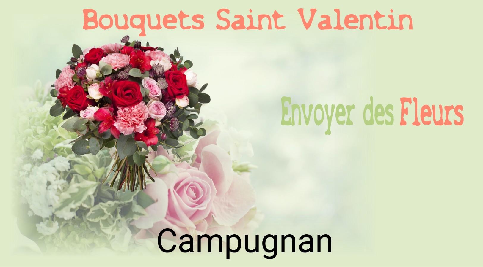 Roses de Saint-Valentin livrées à Campugnan